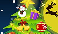 Joli sapin de Noël gratuit sur Jeu.org