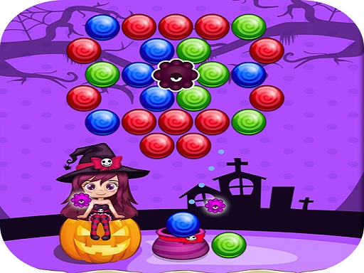 Jeu de tir à bulles Sweet Helloween gratuit sur Jeu.org