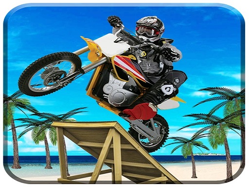 Jeu de cascades à vélo de plage gratuit sur Jeu.org