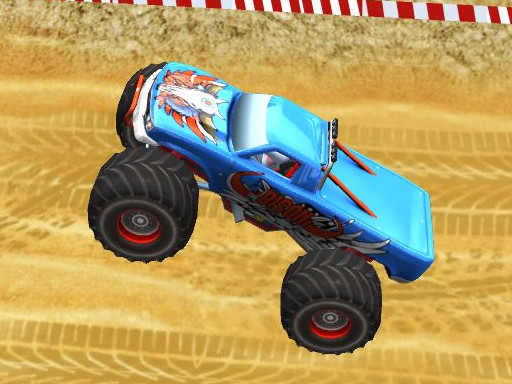 Cascades Monster Truck gratuit sur Jeu.org