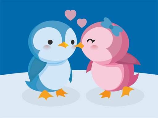 Puzzle de pingouin mignon gratuit sur Jeu.org