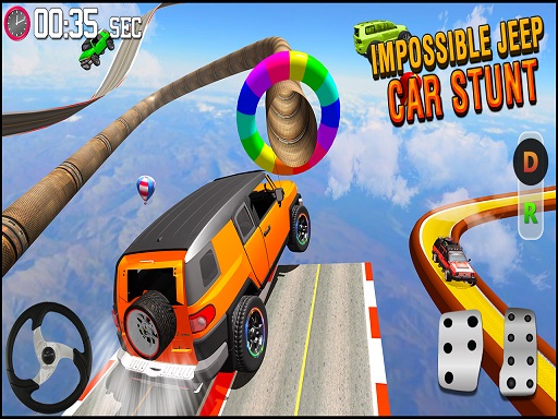 GT Jeep Impossible Mega Dangerous Track gratuit sur Jeu.org