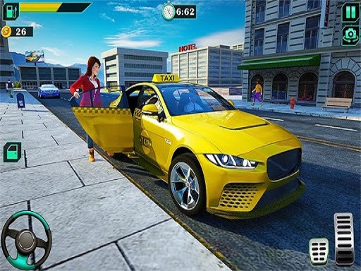 Jeu de simulateur de conduite de taxi urbain 2020 gratuit sur Jeu.org