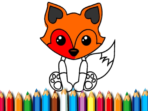 Livre de coloriage renard gratuit sur Jeu.org