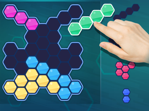 Bloquer le puzzle hexa gratuit sur Jeu.org