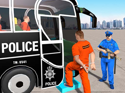 Transport de prisonniers de la police américaine gratuit sur Jeu.org