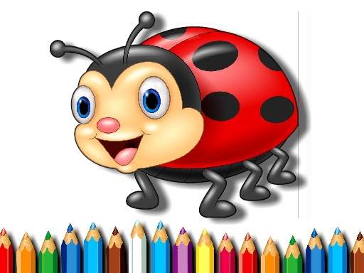 Livre de coloriage coccinelle gratuit sur Jeu.org