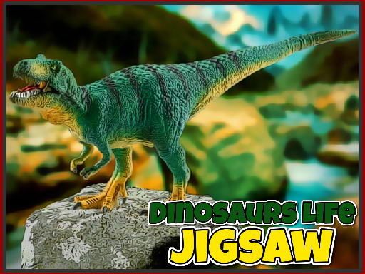 Puzzle de la vie des dinosaures gratuit sur Jeu.org