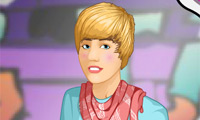 Habillage de Justin Bieber gratuit sur Jeu.org