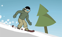 Downhill Snowboard gratuit sur Jeu.org