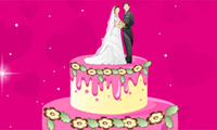 Décor de gâteau de mariage gratuit sur Jeu.org