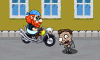 Les zombies veulent ma moto gratuit sur Jeu.org