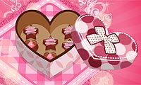 Chocolats pour la Saint Valentin gratuit sur Jeu.org