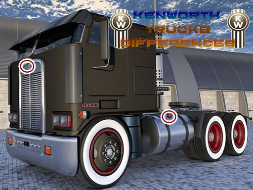 Différences de Kenworth Trucks gratuit sur Jeu.org