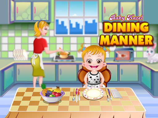 Baby Hazel Dining Manners gratuit sur Jeu.org