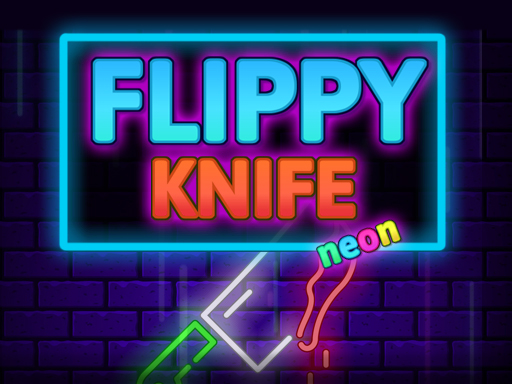 Flippy Knife Neon gratuit sur Jeu.org