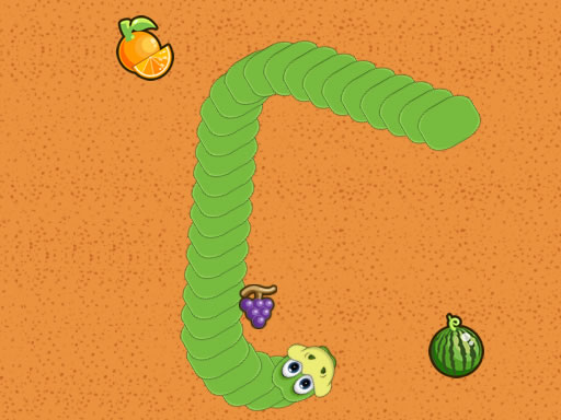 Serpent veut des fruits gratuit sur Jeu.org