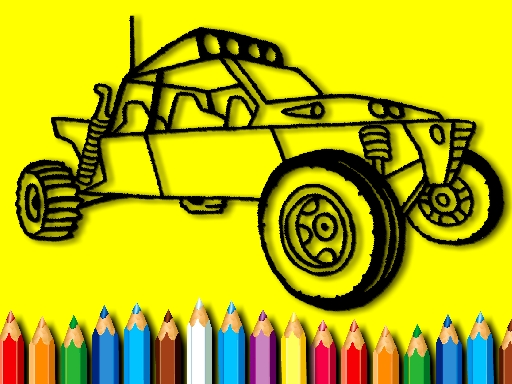 Livre de coloriage de voiture de rallye BTS gratuit sur Jeu.org
