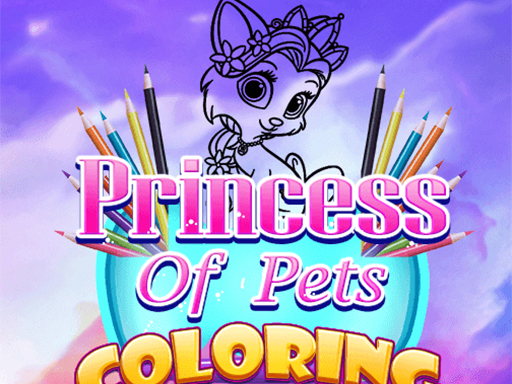 Coloriage princesse des animaux gratuit sur Jeu.org