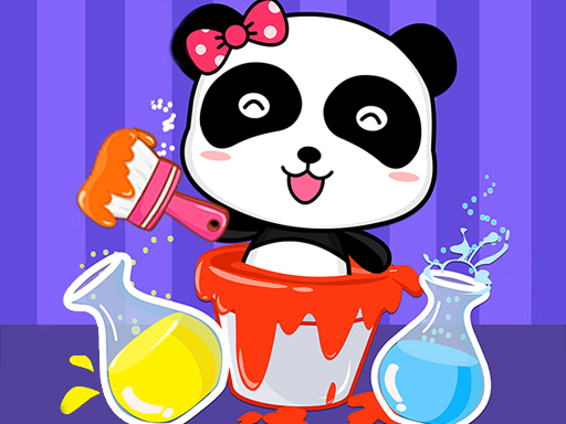 Studio de mélange de couleurs Baby Panda gratuit sur Jeu.org