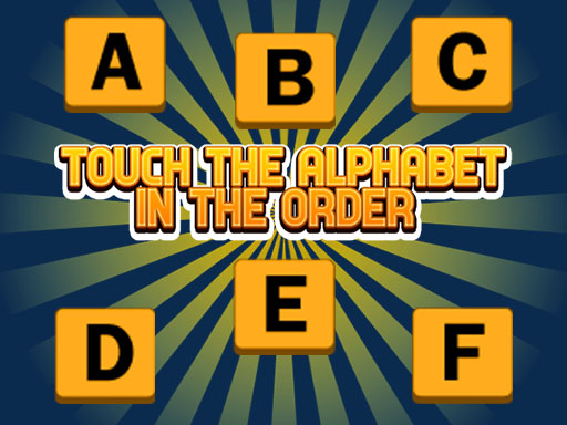 Touchez l'alphabet dans l'Oder gratuit sur Jeu.org