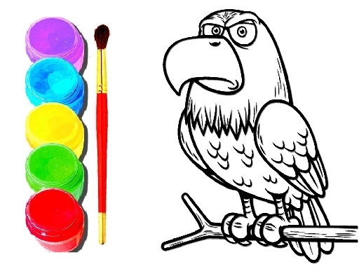 Livre de coloriage aigle gratuit sur Jeu.org