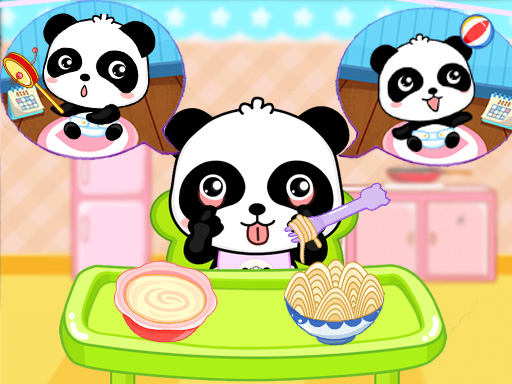 Soins de bébé panda gratuit sur Jeu.org