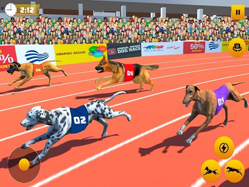 Dog Race Sim 2020: Jeux de courses de chiens gratuit sur Jeu.org