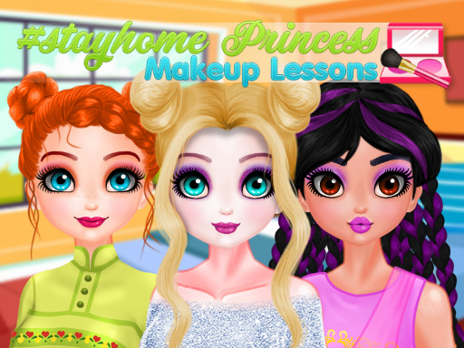 StayHome Cours de maquillage de princesse gratuit sur Jeu.org