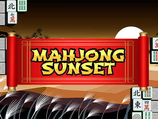 Coucher de soleil Mahjong gratuit sur Jeu.org