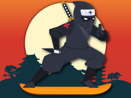 Planche à roulettes Lava et Ninja gratuit sur Jeu.org