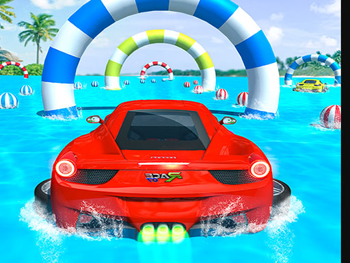Water Surfing Car Stunts Car Racing Game gratuit sur Jeu.org