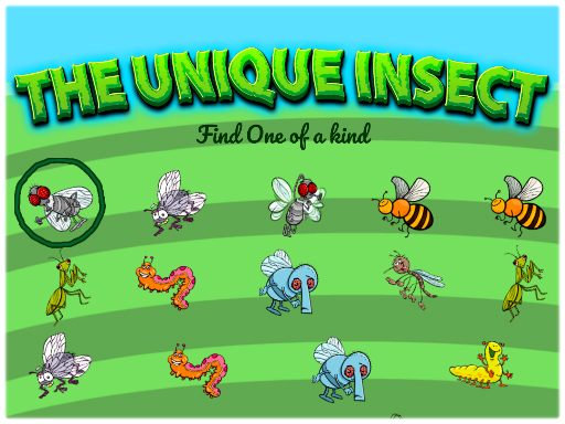 L'insecte unique gratuit sur Jeu.org