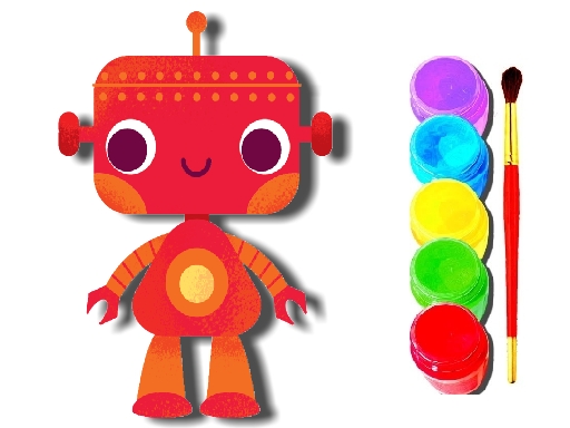 Livre de coloriage robot BTS gratuit sur Jeu.org