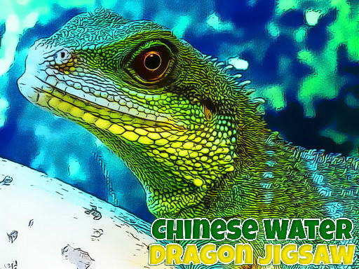 Puzzle de dragon d'eau chinois gratuit sur Jeu.org