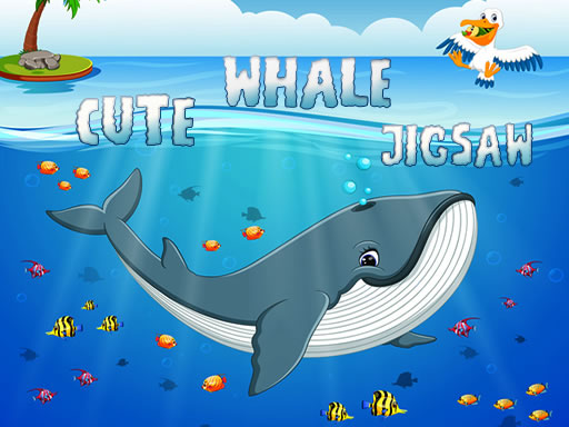 Jigsaw mignon baleine gratuit sur Jeu.org