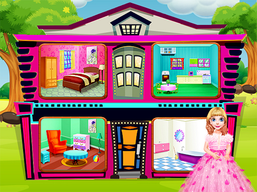 Ma maison de poupée: design et décoration gratuit sur Jeu.org