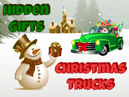 Cadeaux cachés de camions de Noël gratuit sur Jeu.org