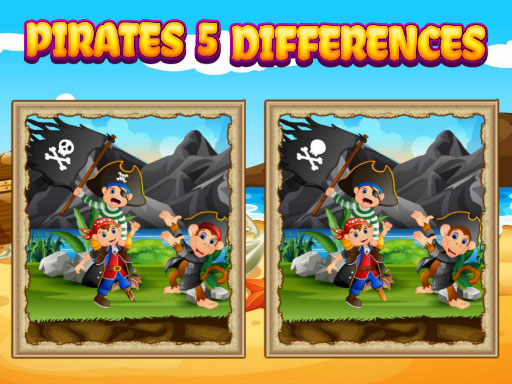 Différences de Pirates 5 gratuit sur Jeu.org