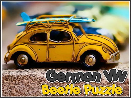 Puzzle allemand VW Beetle gratuit sur Jeu.org