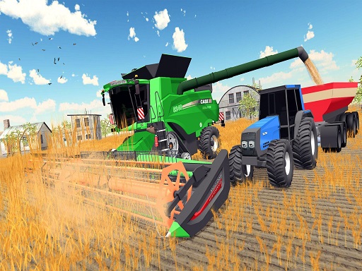 Simulateur d'agriculture de tracteur de village réel 2020 gratuit sur Jeu.org