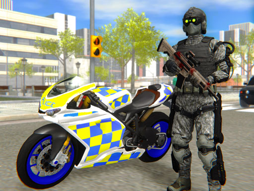 Simulateur de ville de vélo de police gratuit sur Jeu.org