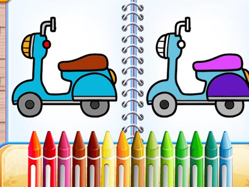 Livre de coloriage vélo mignon gratuit sur Jeu.org