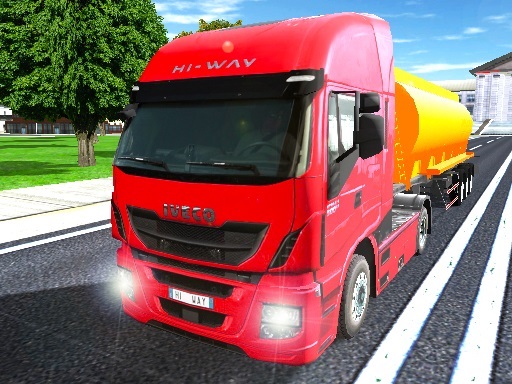 Simulateur de camion de conduite en ville 3D gratuit sur Jeu.org