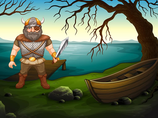 Puzzle de bataille de guerrier viking gratuit sur Jeu.org