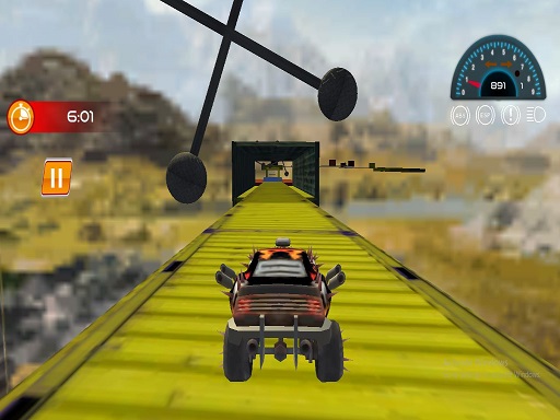 Mega Levels Car Stunt Impossible Track Game gratuit sur Jeu.org